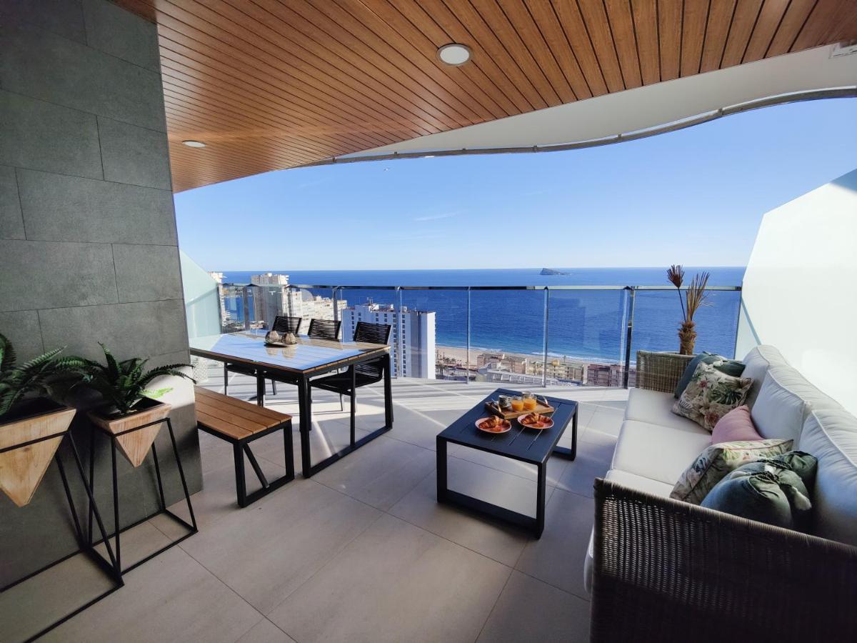Sunset Waves Superb Apartments بينايدورم المظهر الخارجي الصورة